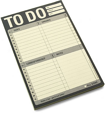 Productivity and goals
